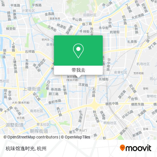 杭味馆逸时光地图