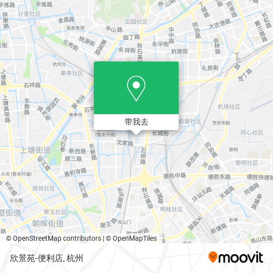 欣景苑-便利店地图