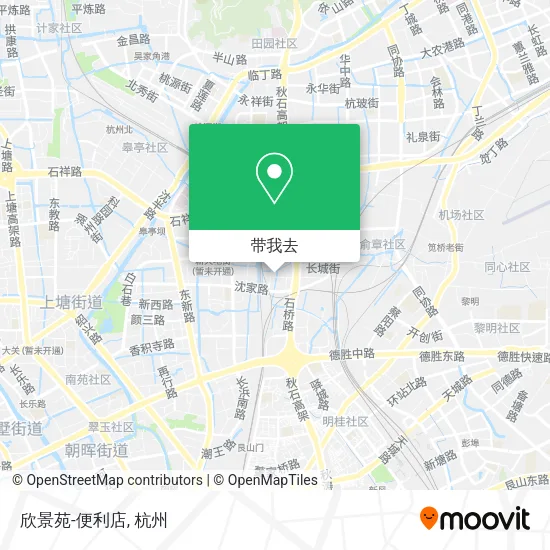 欣景苑-便利店地图