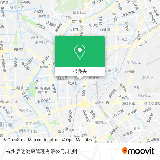 杭州启达健康管理有限公司地图