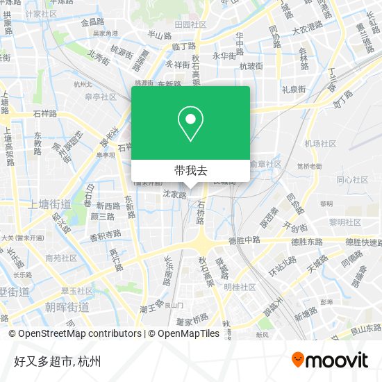 好又多超市地图