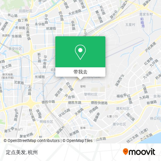 定点美发地图
