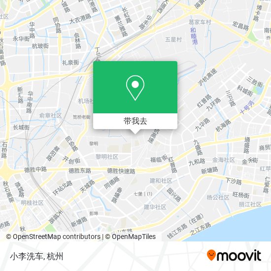 小李洗车地图