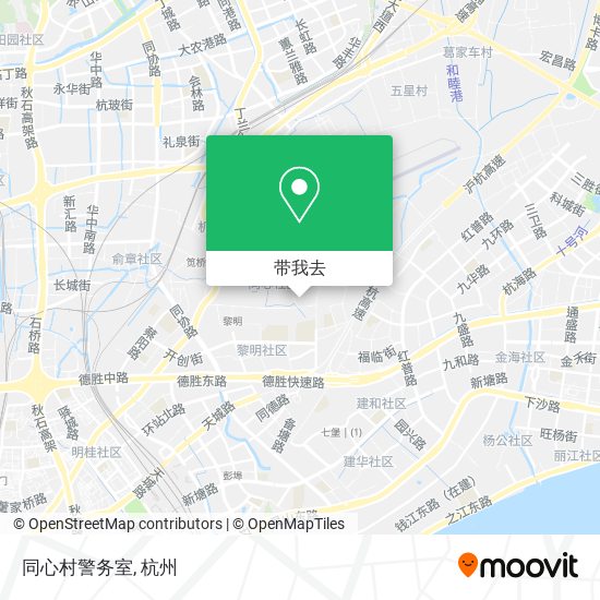 同心村警务室地图