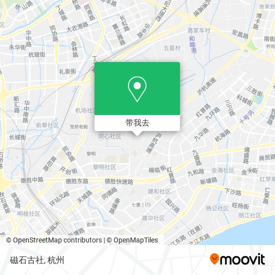 磁石古社地图