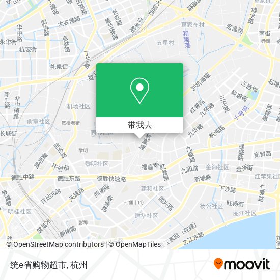 统e省购物超市地图