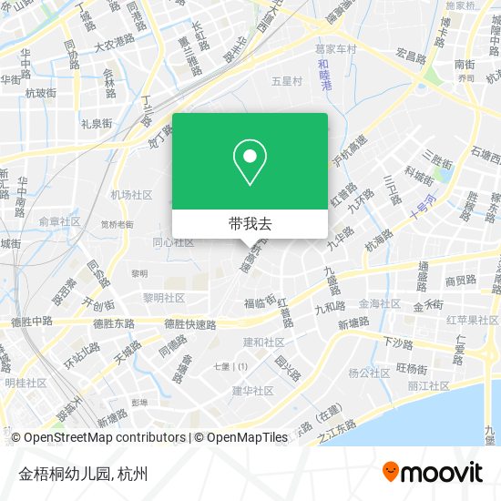 金梧桐幼儿园地图