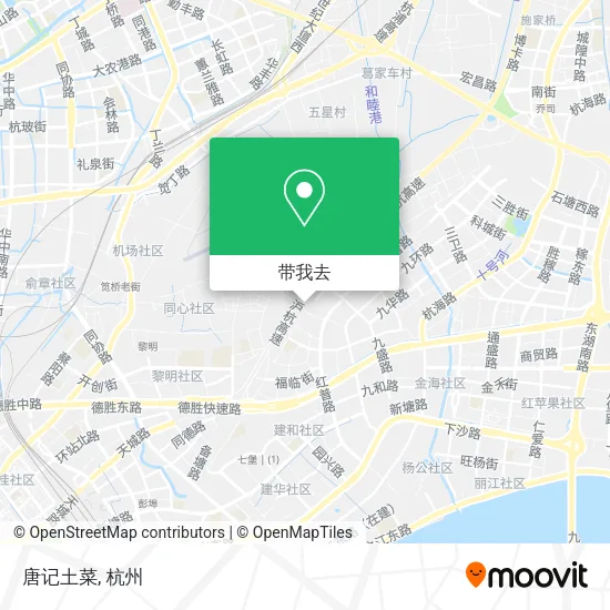 唐记土菜地图