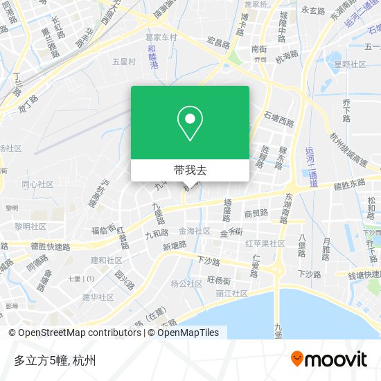 多立方5幢地图