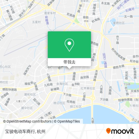 宝骏电动车商行地图