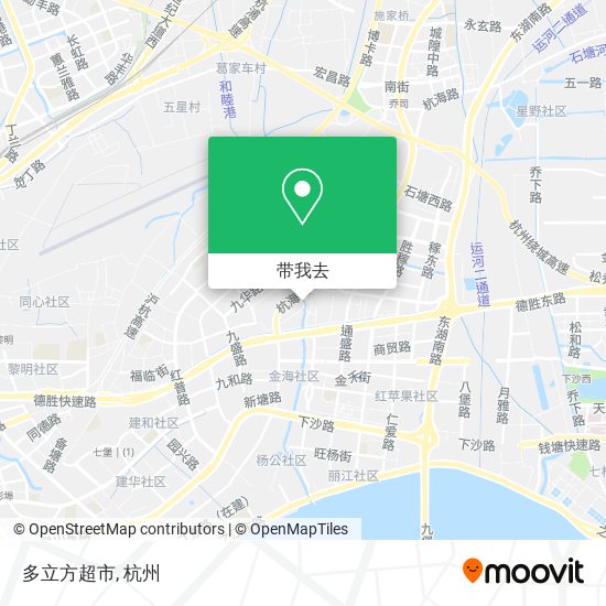 多立方超市地图