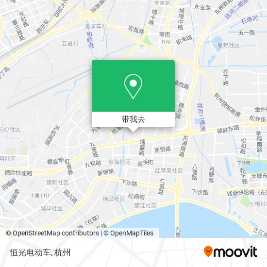 恒光电动车地图