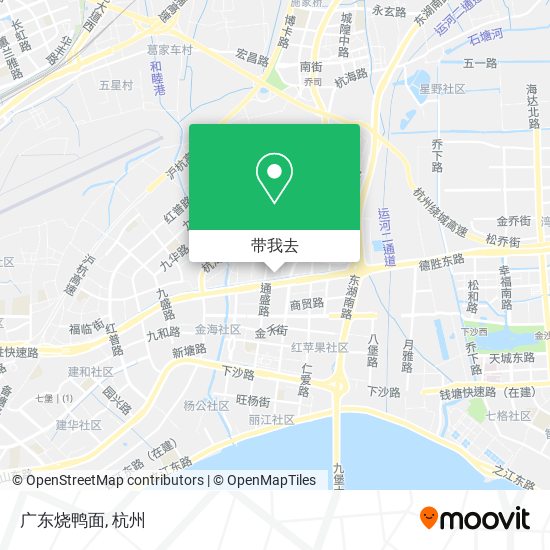 广东烧鸭面地图