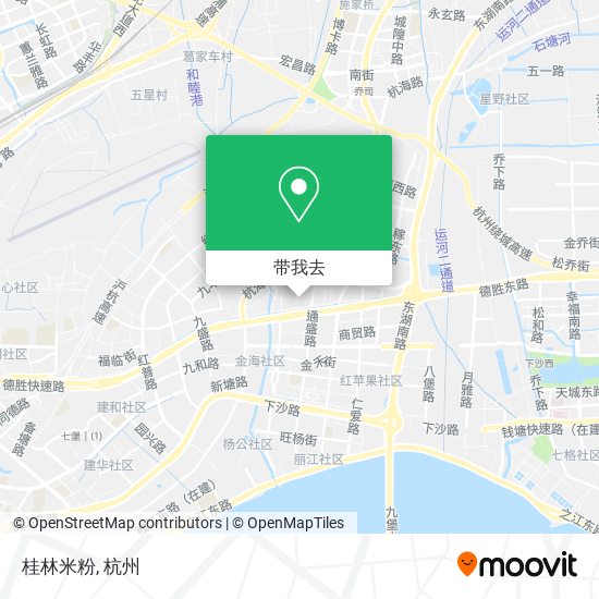 桂林米粉地图