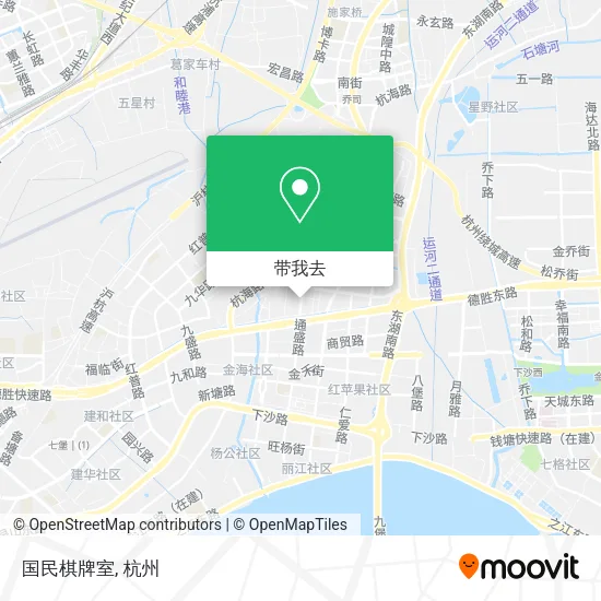 国民棋牌室地图