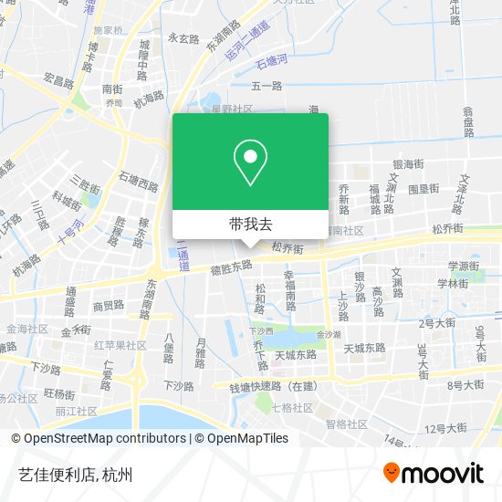 艺佳便利店地图