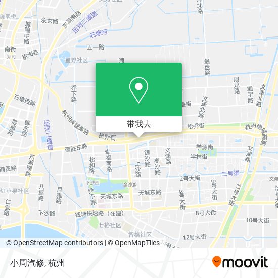 小周汽修地图