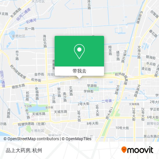 品上大药房地图