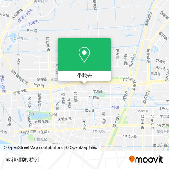 财神棋牌地图