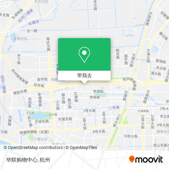 华联购物中心地图