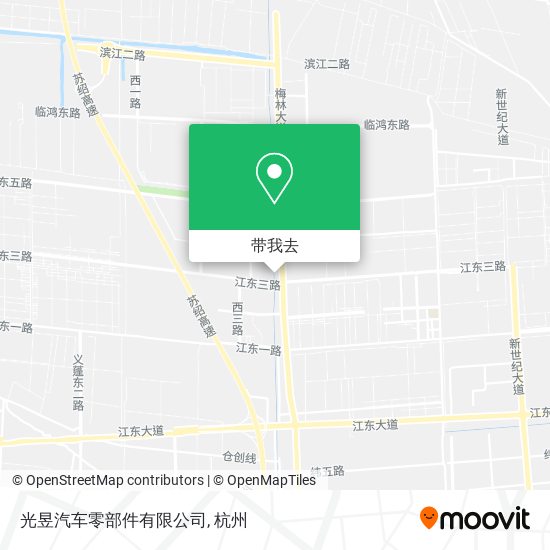 光昱汽车零部件有限公司地图