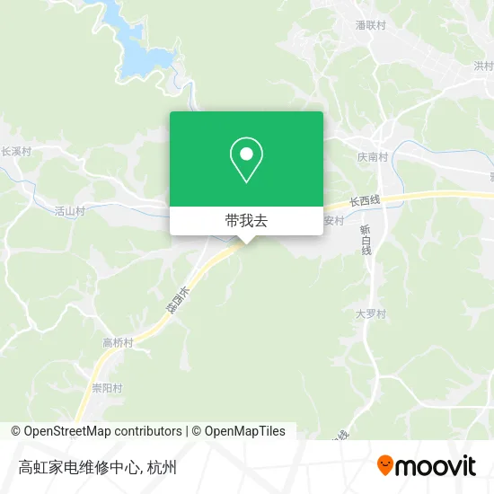 高虹家电维修中心地图