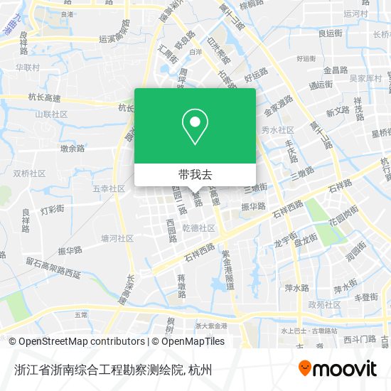 浙江省浙南综合工程勘察测绘院地图