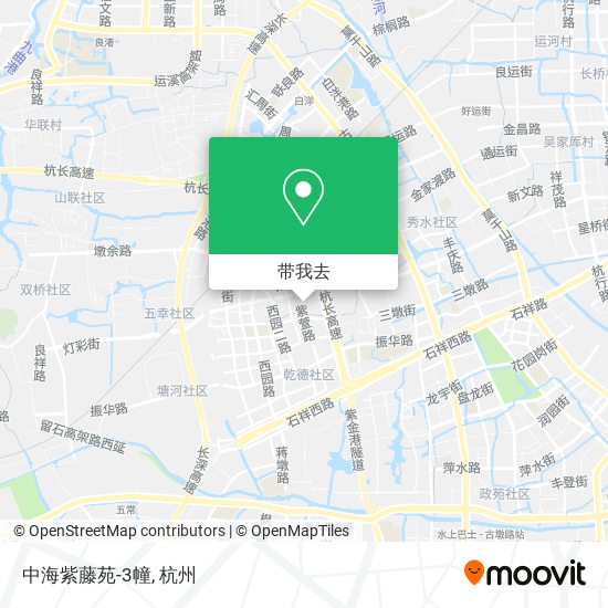 中海紫藤苑-3幢地图