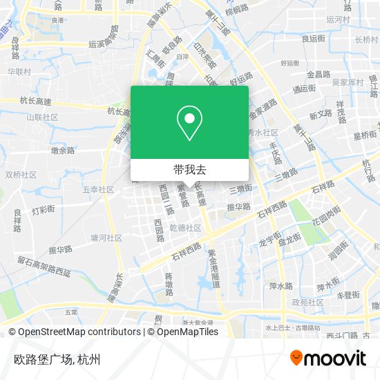 欧路堡广场地图