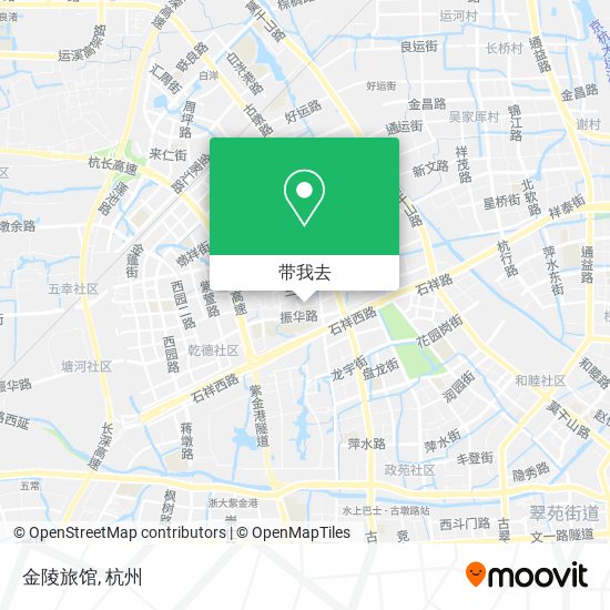 金陵旅馆地图