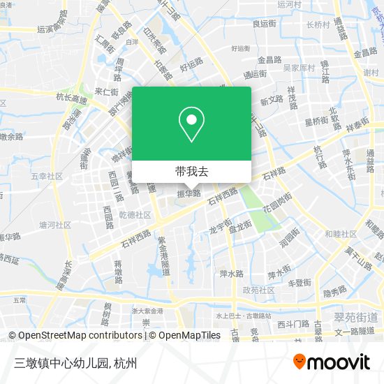 三墩镇中心幼儿园地图