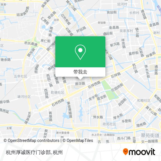杭州厚诚医疗门诊部地图