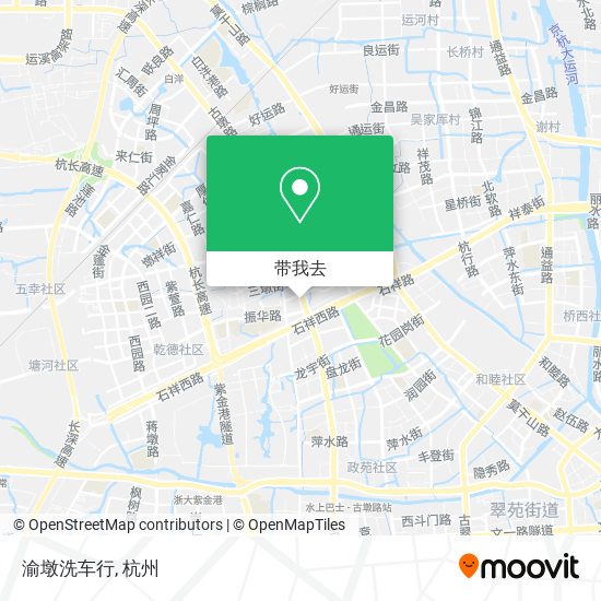 渝墩洗车行地图