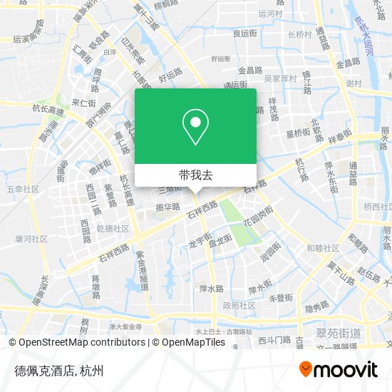 德佩克酒店地图
