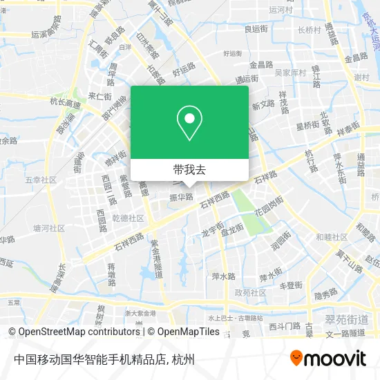 中国移动国华智能手机精品店地图