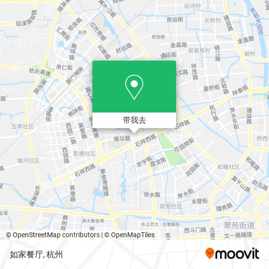 如家餐厅地图