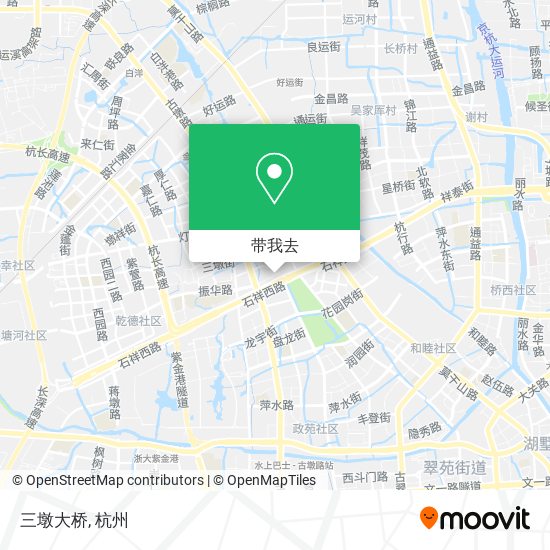 三墩大桥地图