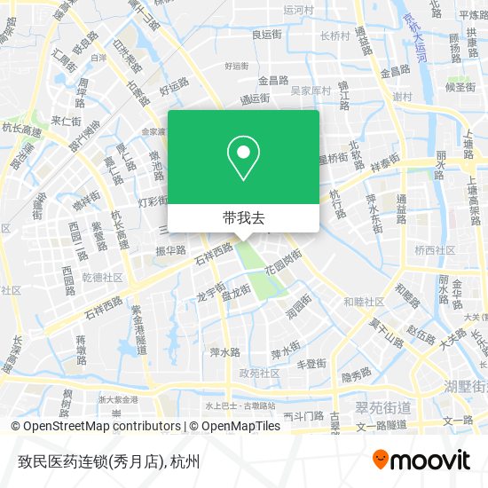 致民医药连锁(秀月店)地图