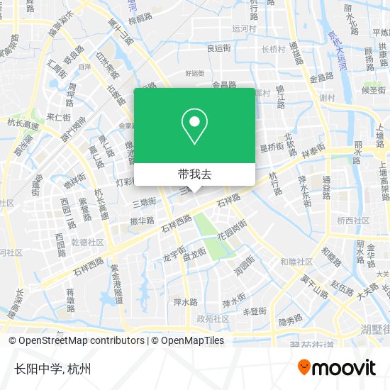 长阳中学地图