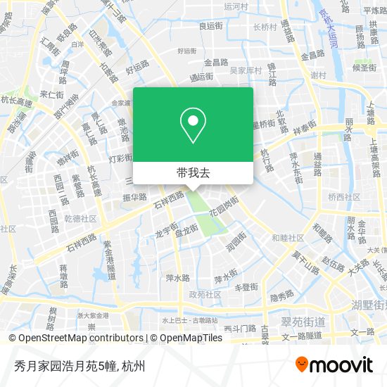 秀月家园浩月苑5幢地图