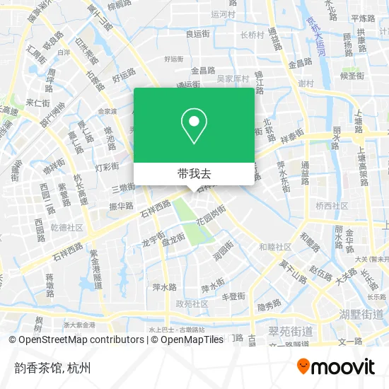 韵香茶馆地图