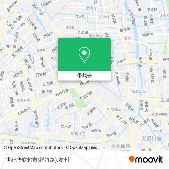 世纪华联超市(祥符路)地图