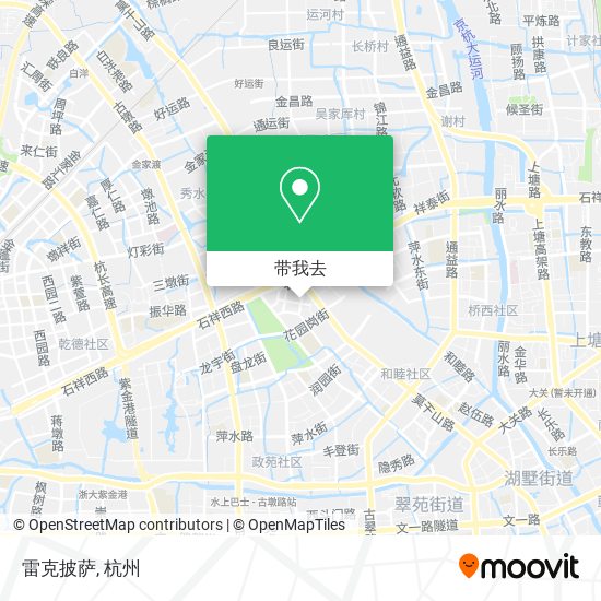 雷克披萨地图
