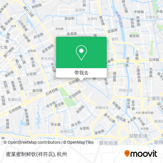 蜜菓蜜制鲜饮(祥符店)地图