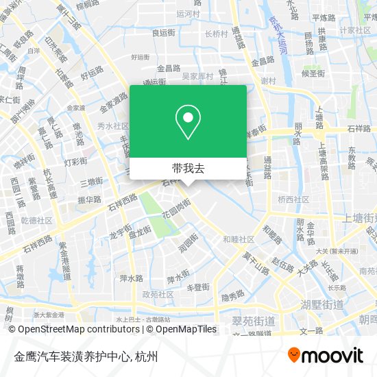金鹰汽车装潢养护中心地图