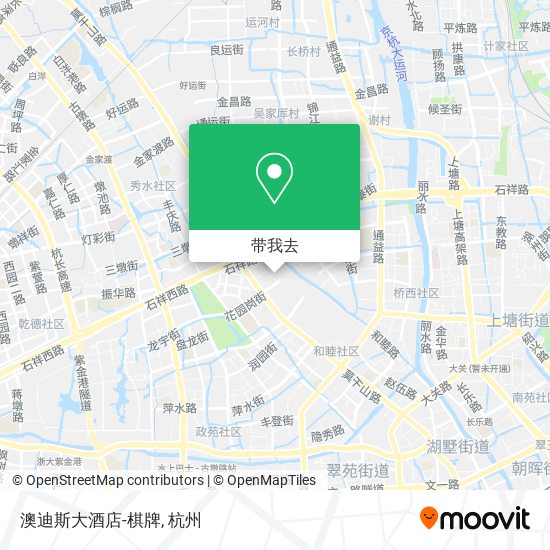 澳迪斯大酒店-棋牌地图