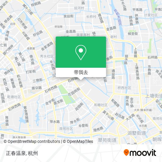 正春温泉地图