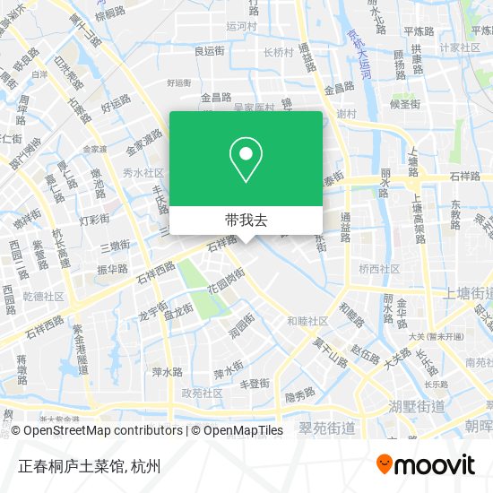 正春桐庐土菜馆地图