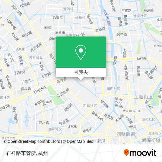 石祥路车管所地图
