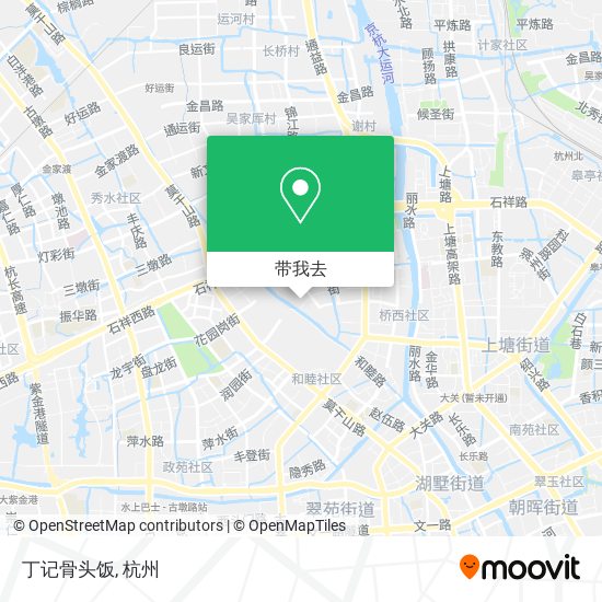 丁记骨头饭地图